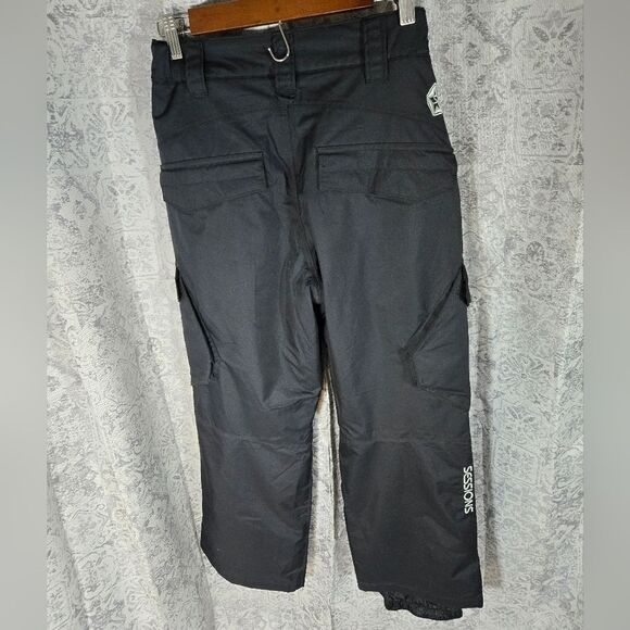 Sessions Achilles Snowboard ski snow Pants mens size xs black extra small - Picture 2 of 16